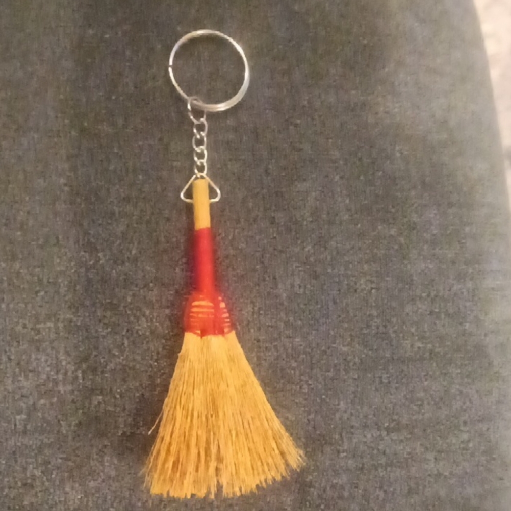 Red and Gold Keychain Accessory